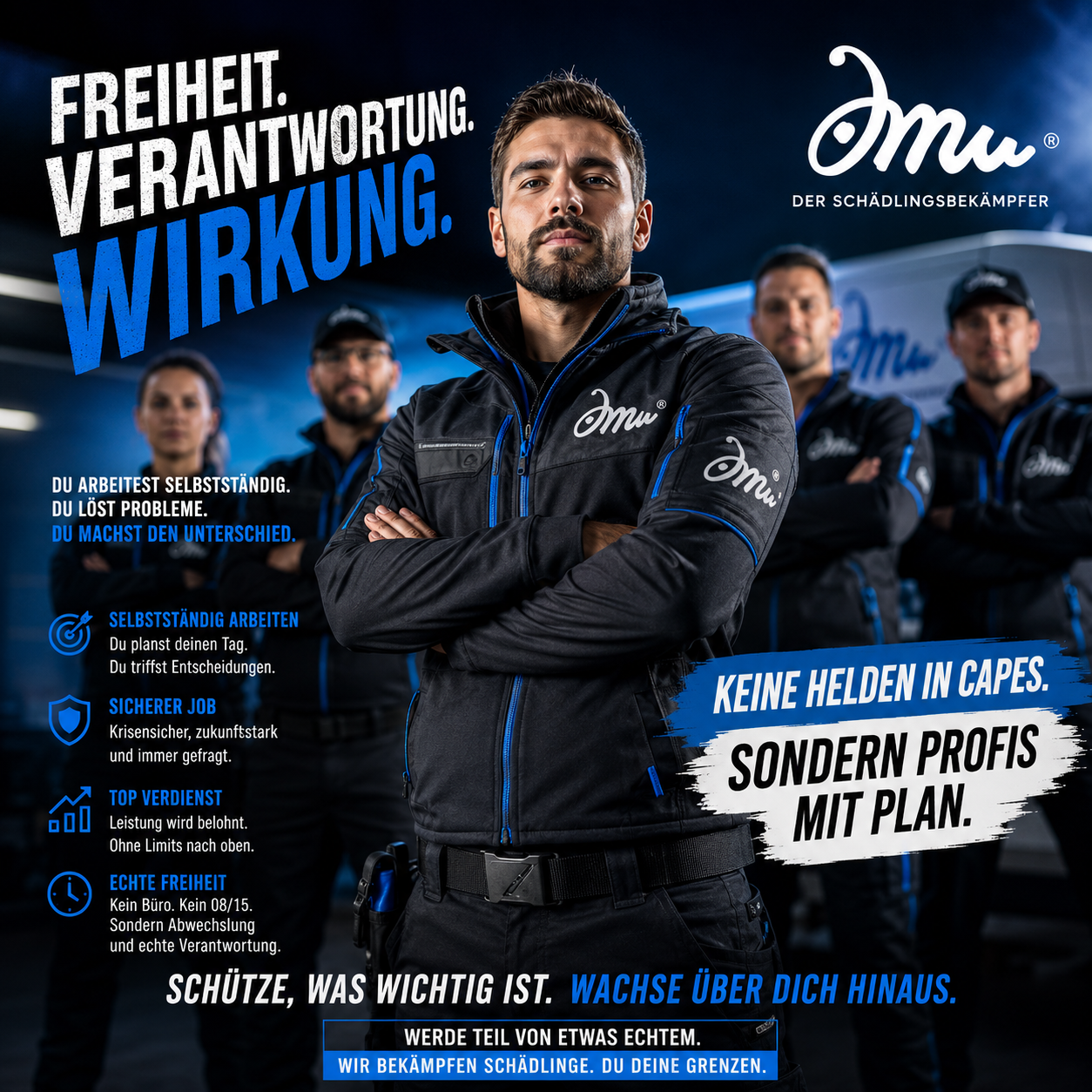 Karriere bei DMW Schädlingsbekämpfung